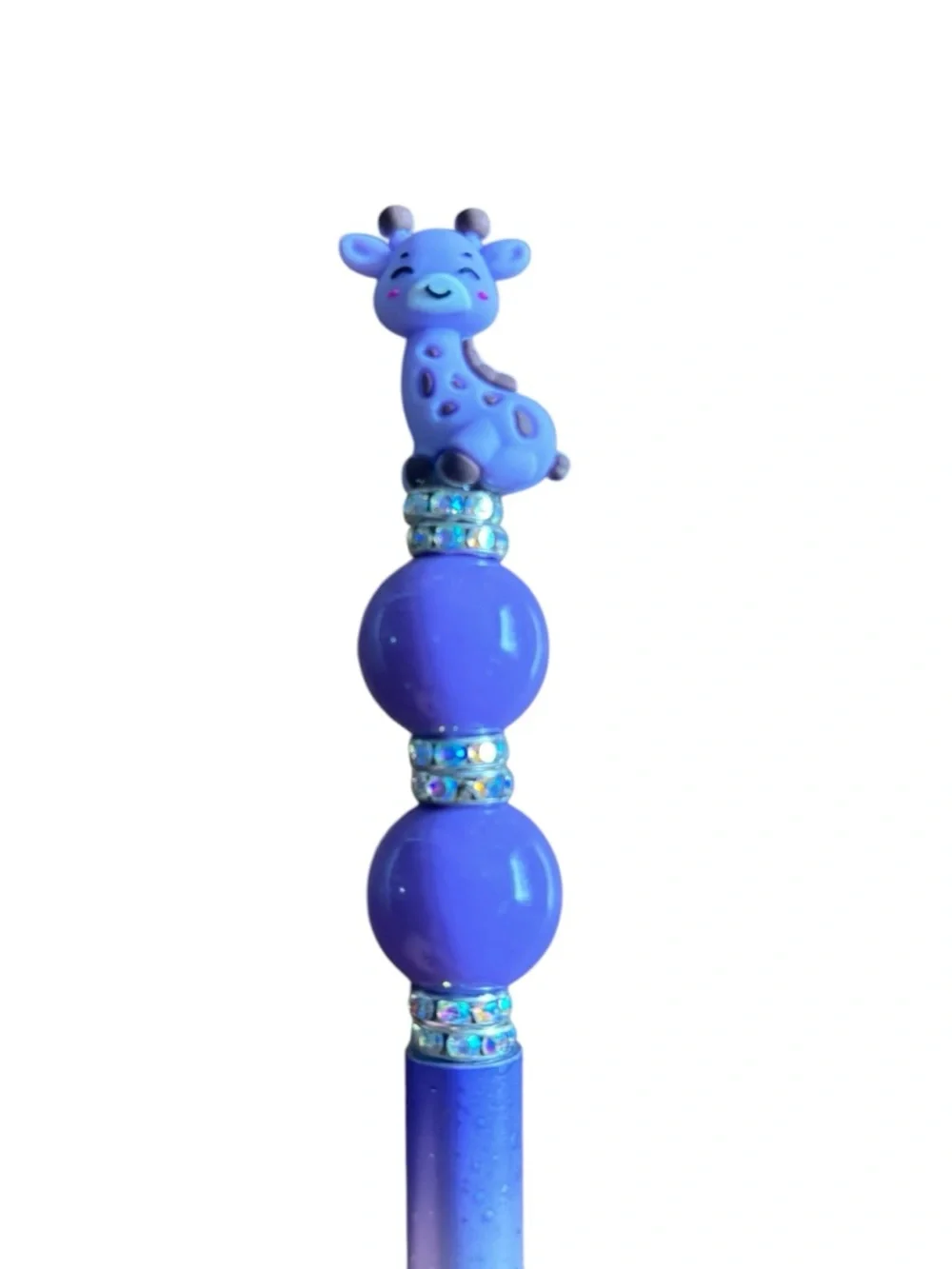 Lavender Giraffe Pen Handmade By AB INKS HANDMADE EXPRESSIONS